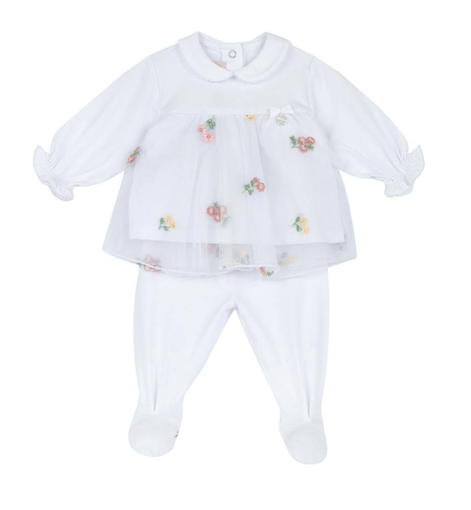Ensemble pull et pantalon - Blanc