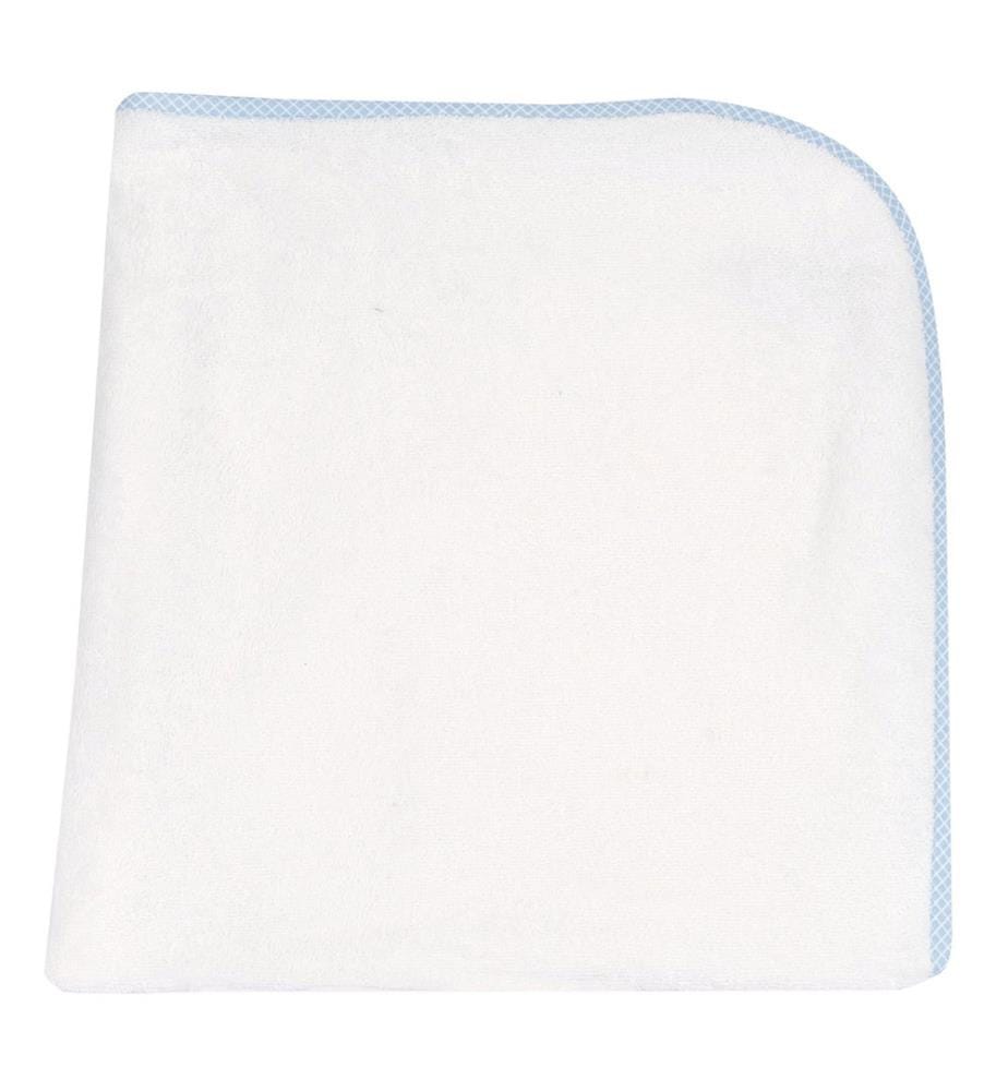 Cape de bain 76 × 76 cm - Blanc et Bleu