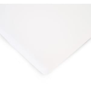 Drap-housse pour lit bébé 70 × 140 cm - Blanc