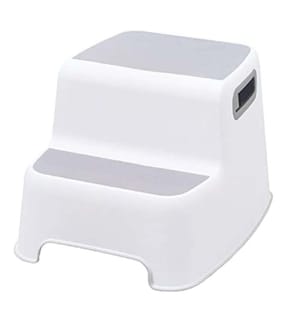 Tabouret 2 marches - Gris