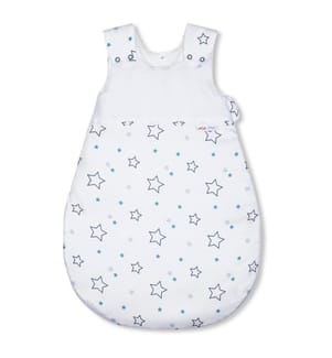 Gigoteuse d'été Lyocell 70 cm - Étoiles Bleues