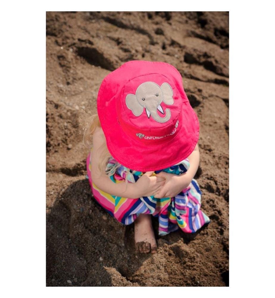 Lot de 2 chapeaux de soleil elephant/sourris M (2-4 ans)