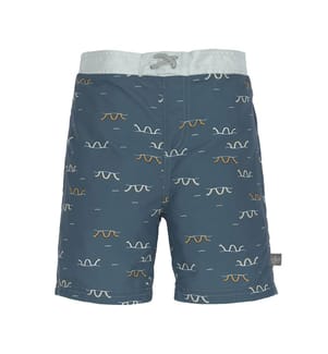 Kinder Badeshorts - Snake blue