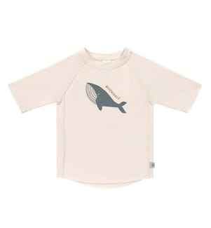 UV-Schutzanzug Kurzarm - Whale milky