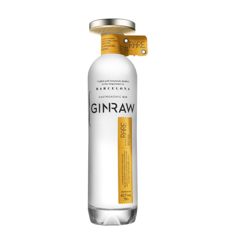 GinRAW Gastronomic Gin + 6x 1724 Tonic Water - 1 x 70 cl + 6 x 20 cl