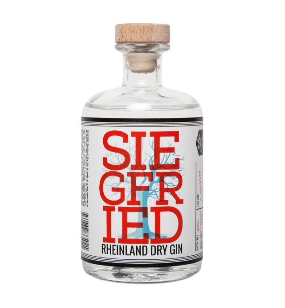 Siegfried Rheinland Dry Gin + 6x 1724 Tonic Water - 50 cl + 6 x 20 cl