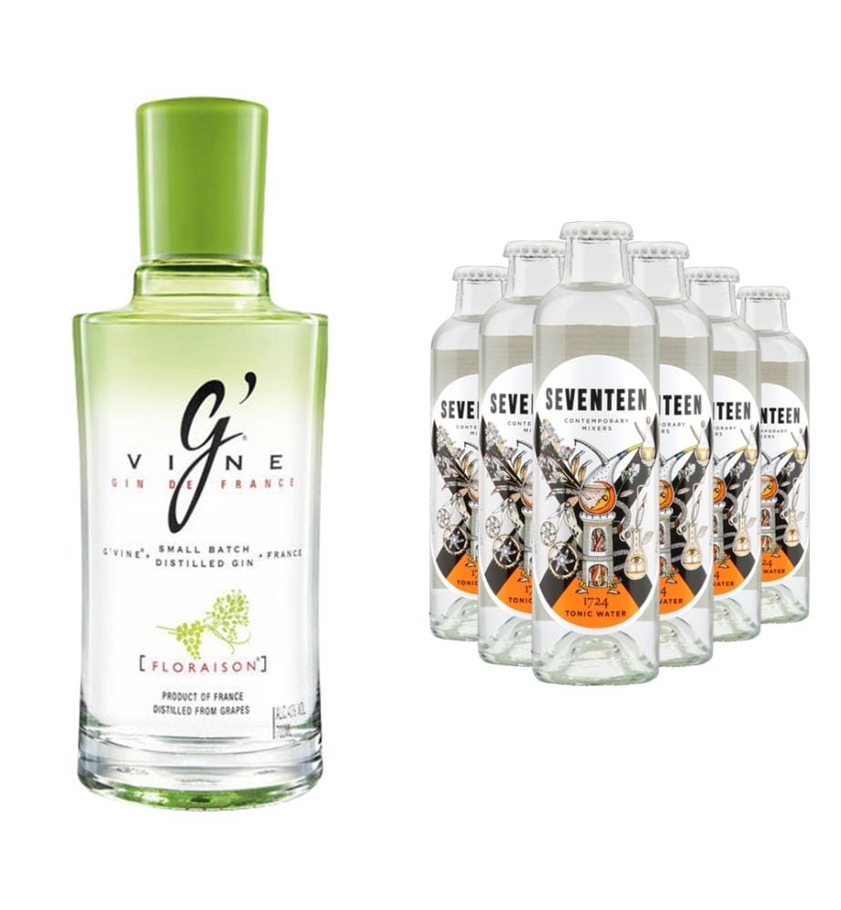 G'Vine Floraison + 6x 1724 Tonic Water