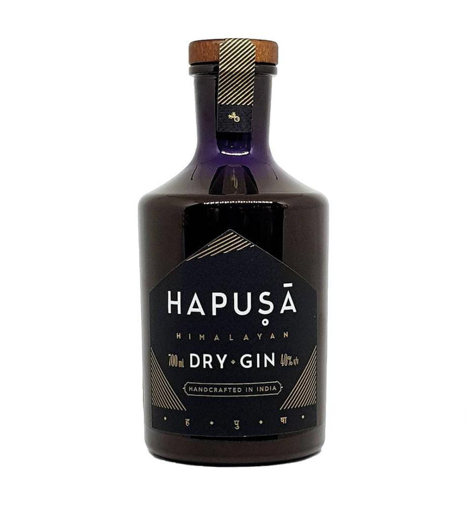 Hapusa Himalayan Dry Gin + 6x 1724 Tonic Water - 1 x 70 cl + 6 x 20 cl