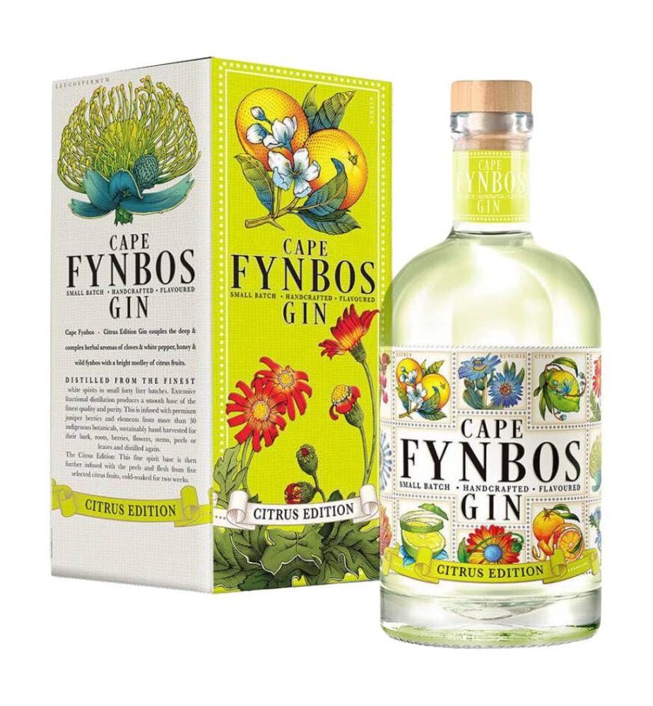 Cape Fynbos Citrus Edition + 6x Schweppes Selection Pomelo Tonic - 50 cl + 6 x 20 cl
