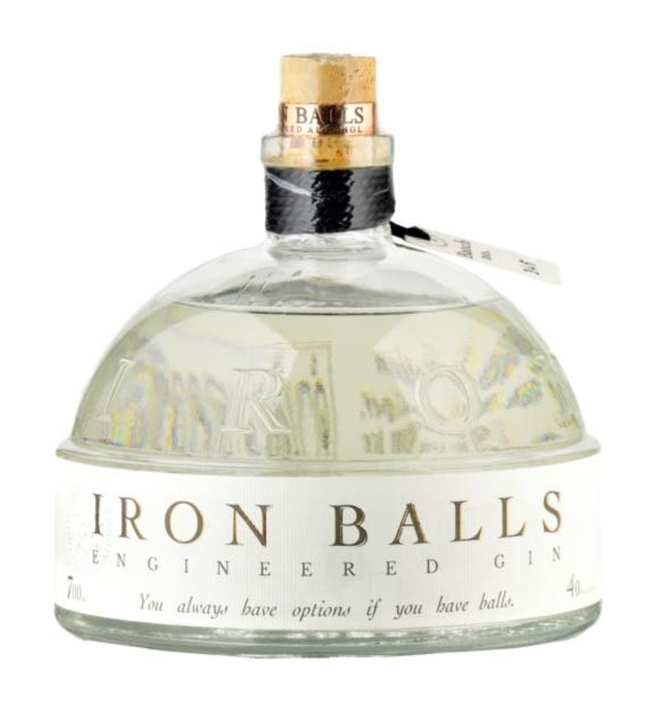 Iron Balls Gin + 6x Schweppes Selection Pomelo Tonic - 70 cl