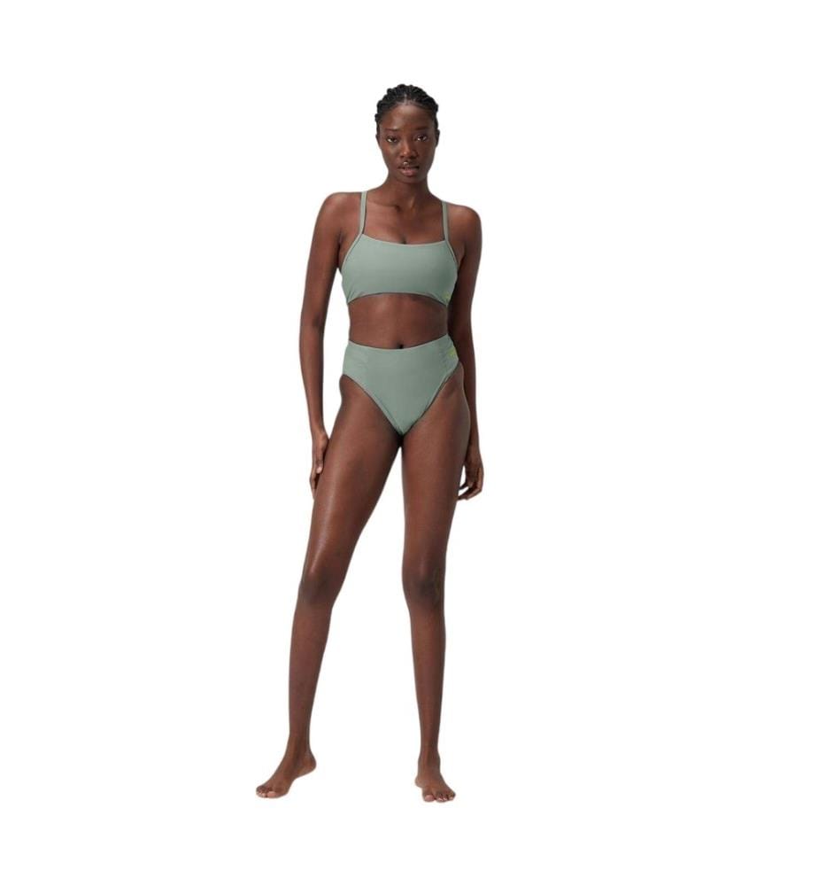 Speedo - Bikinihöschen für Damen, Hochleistungsmaterial, Hohes Bein
