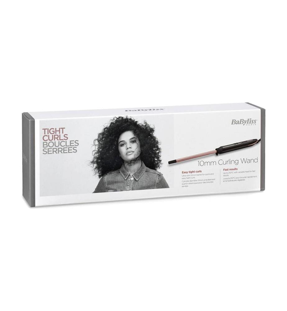 Lockenwickler Tight Curls 10mm C449E - Schwarz und Gold
