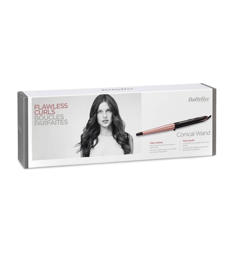 Lockenstab Flawless Curls C454E - Schwarz und Pink