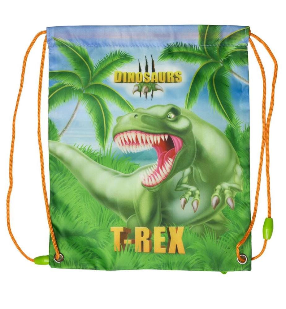 Kordel-Lunchbag Dinosaurier