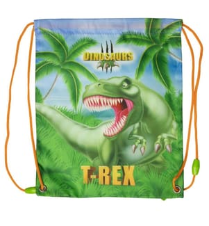 Kordel-Lunchbag Dinosaurier