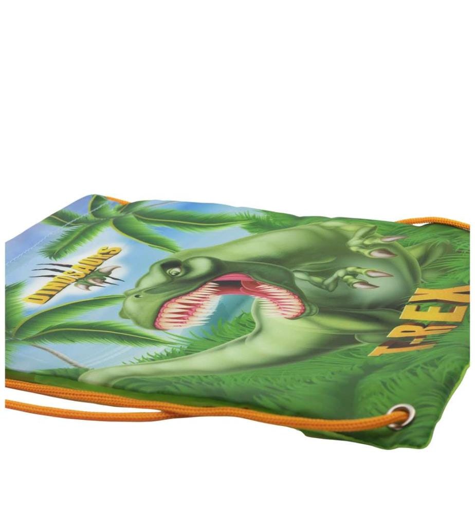 Kordel-Lunchbag Dinosaurier
