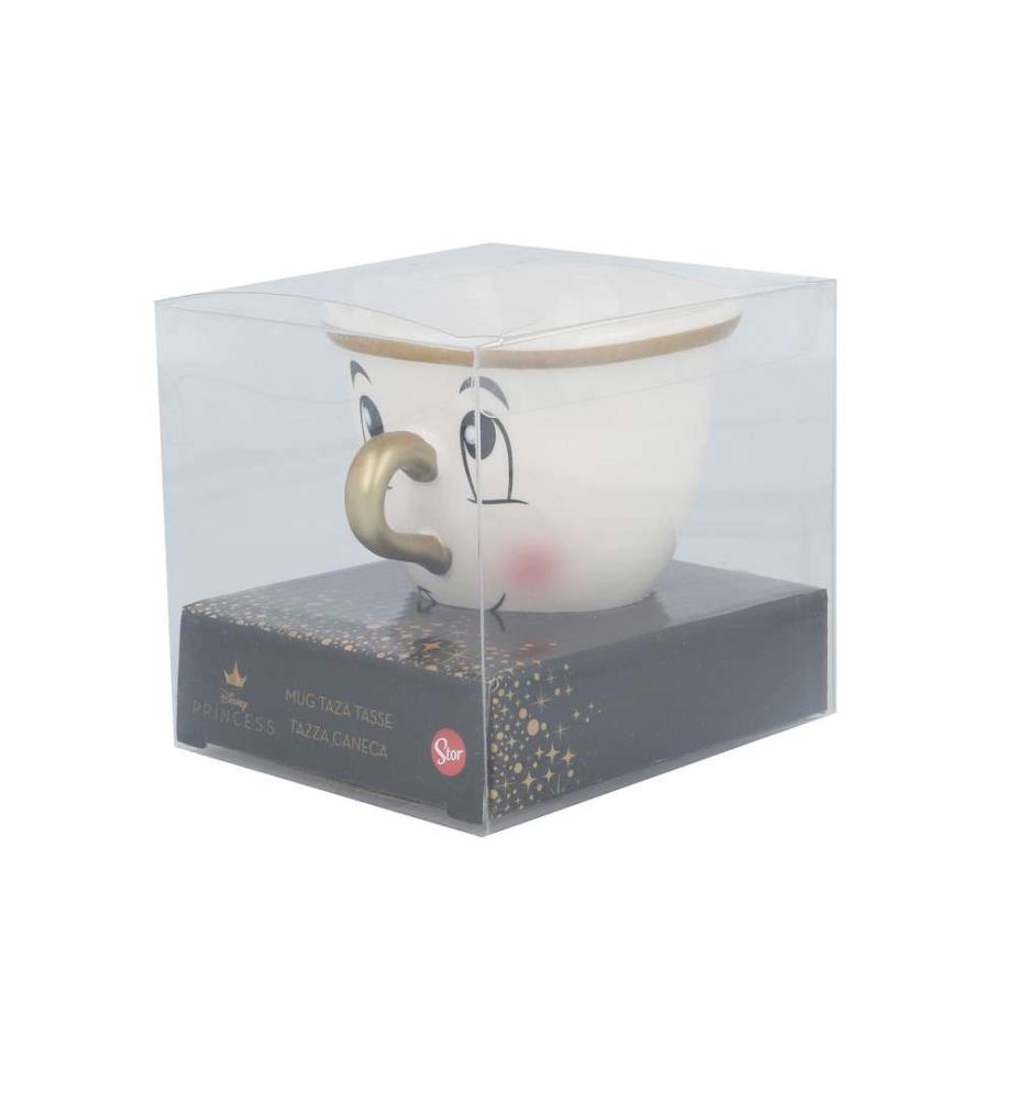 Keramik 3D Becher 6 Oz In Geschenkbox Schönheit und das Biest Chip