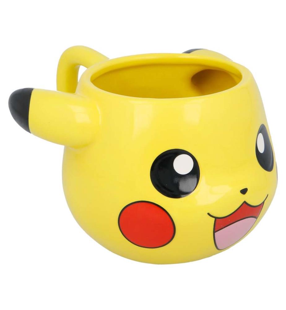 Keramik 3D Becher 17 Oz in Geschenkbox Pokemon Pikachu