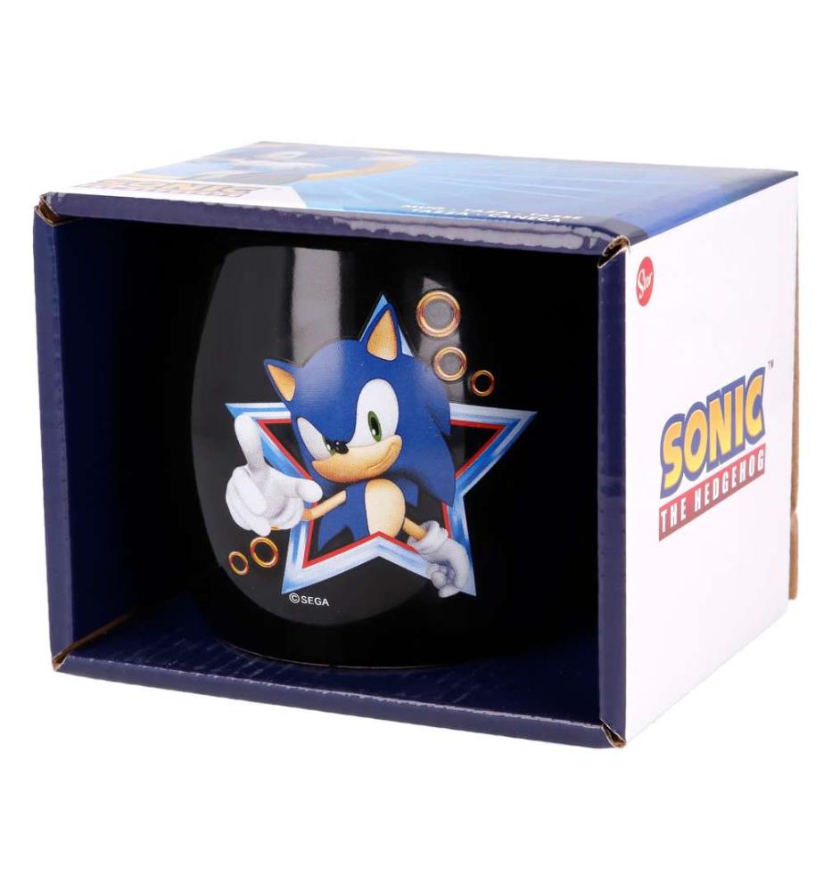 Keramik Globe Becher 13 Oz in Geschenkbox Sonic
