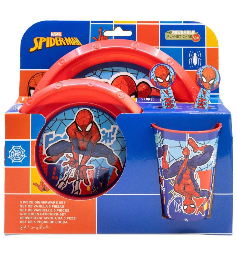 5 Stück Easy Set Spiderman Mob Regeln