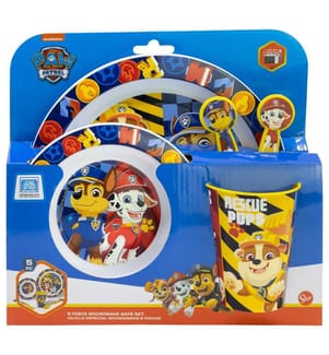 5-tlg. Micro Set Paw Patrol Boy Rescue Pups