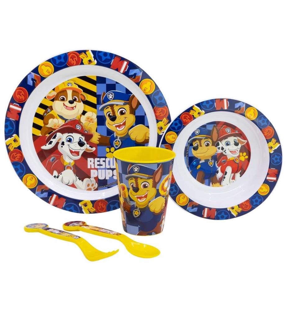 5-tlg. Micro Set Paw Patrol Boy Rescue Pups