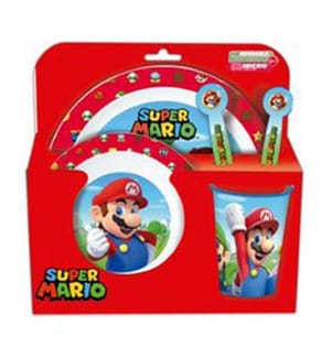 5 Pcs Kids Micro Set Super Mario