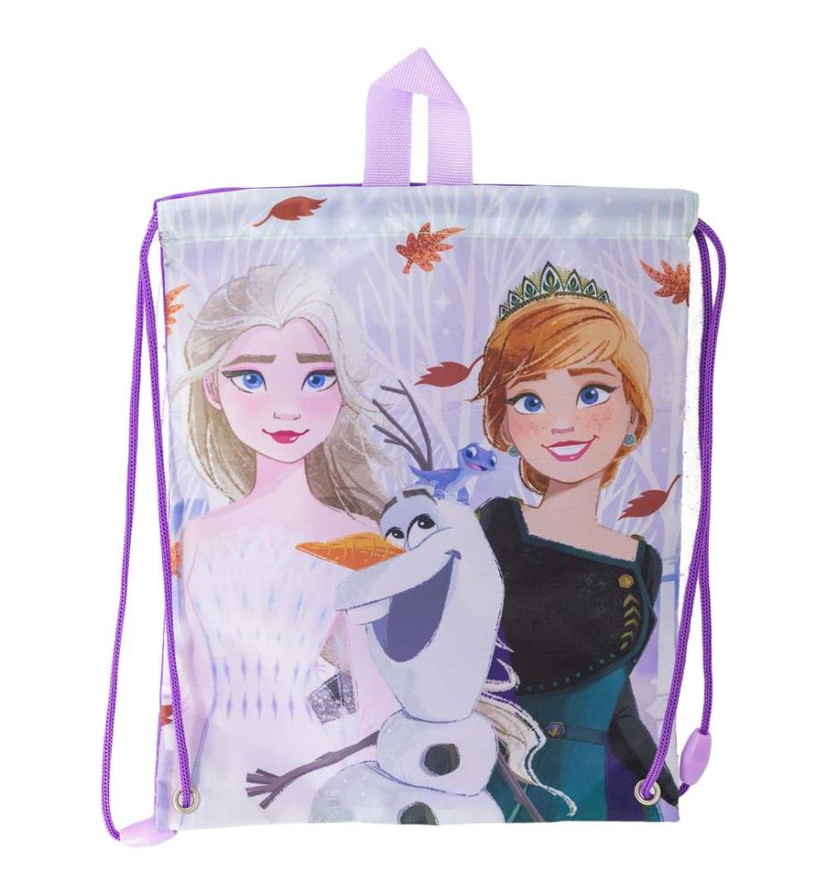 Drawstring Lunch Bag Gefrorene Herbstblätter