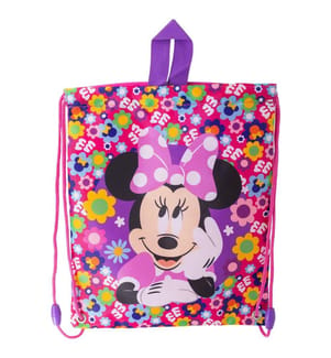 Kordelzug-Lunchbag Minnie Bold Florals