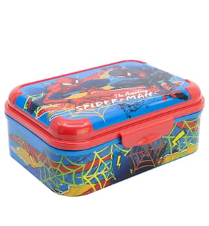 Asker Sandwich Box Spiderman Moving Target