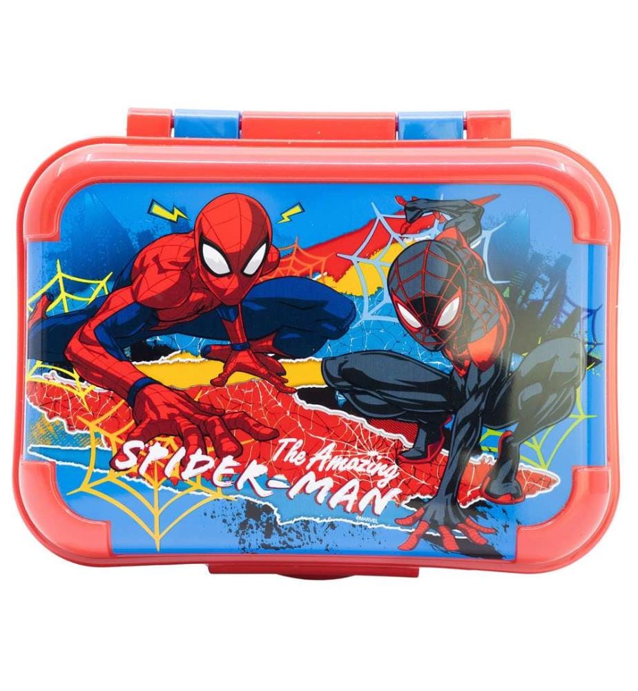 Asker Sandwich Box Spiderman Moving Target