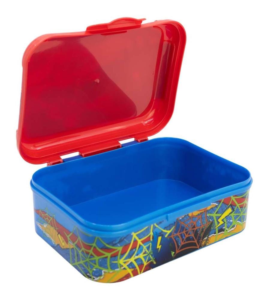 Asker Sandwich Box Spiderman Moving Target