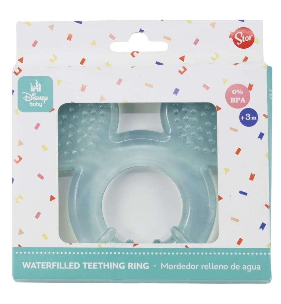 Baby geformt Wasser gefüllt Beissring Mickey Mouse voll von Lächeln
