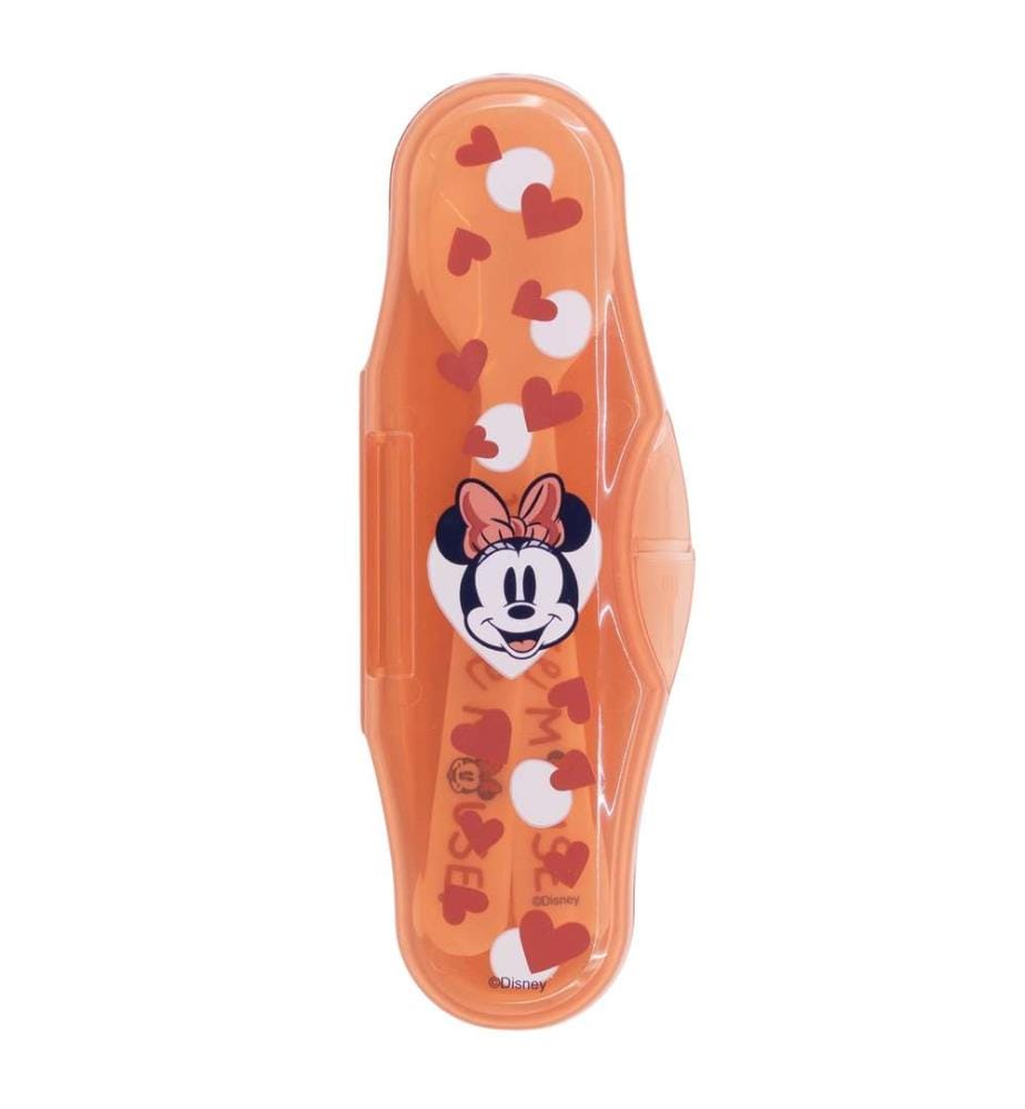 Kleinkind 2 Stück Pp Löffel Travel Set Minnie Mouse Herz voll