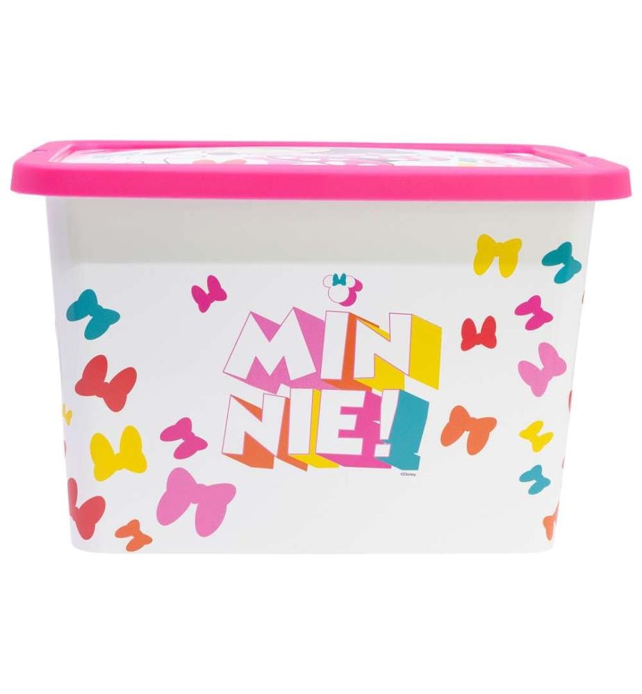 Click Aufbewahrungsbox 7 L Minnie Edgy Bows