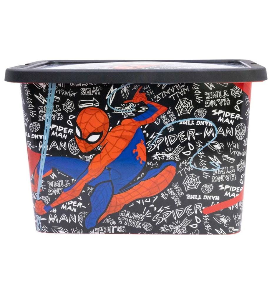 Klick-Stapelbox 7 L Spiderman Urban Web