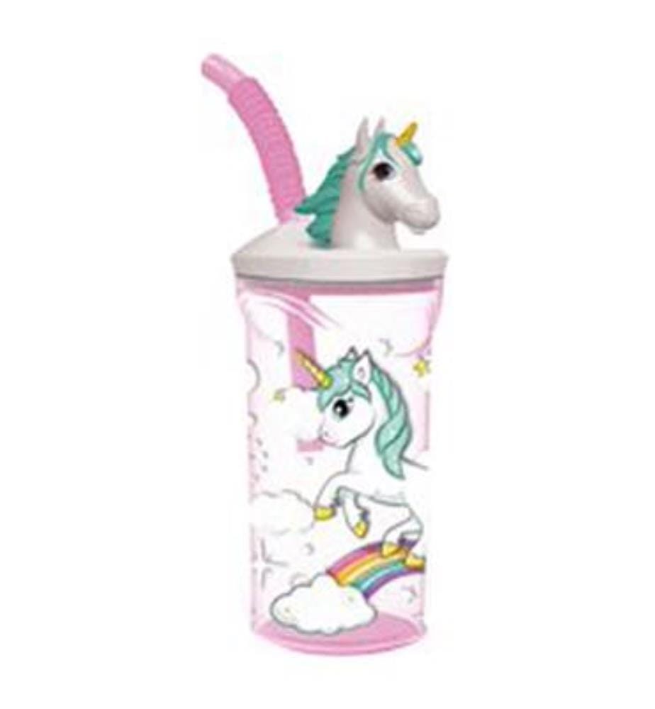 Figurine 3D Tumbler 360 ml Gamme Licorne