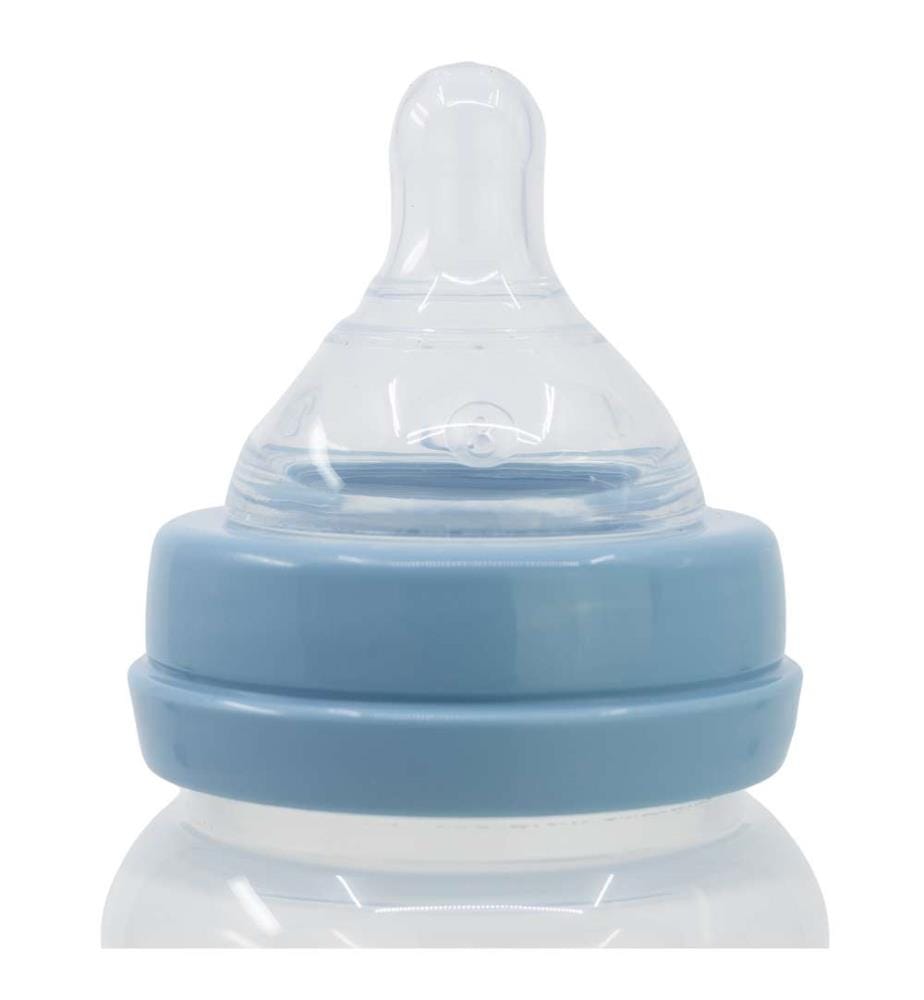 Baby 12 Oz Wideneck Flasche Silikonsauger 3 Positionen Mickey Mouse voll von Lächeln