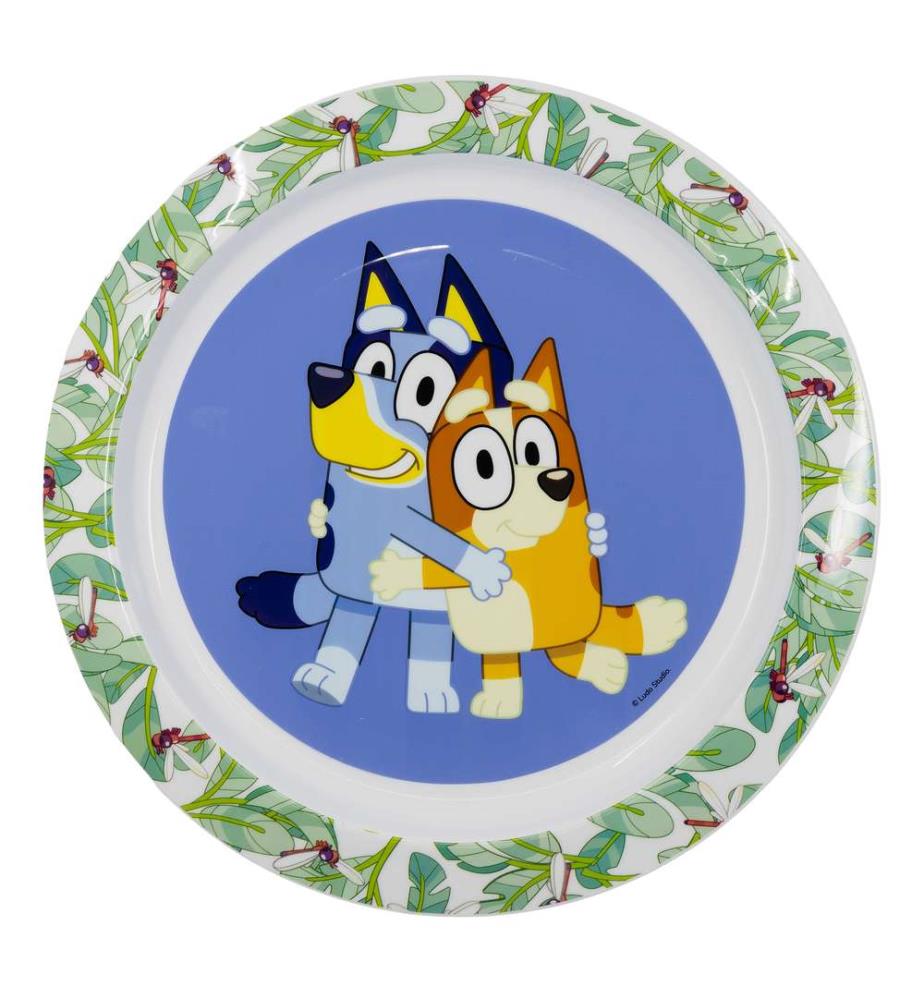 Micro Plate Bluey