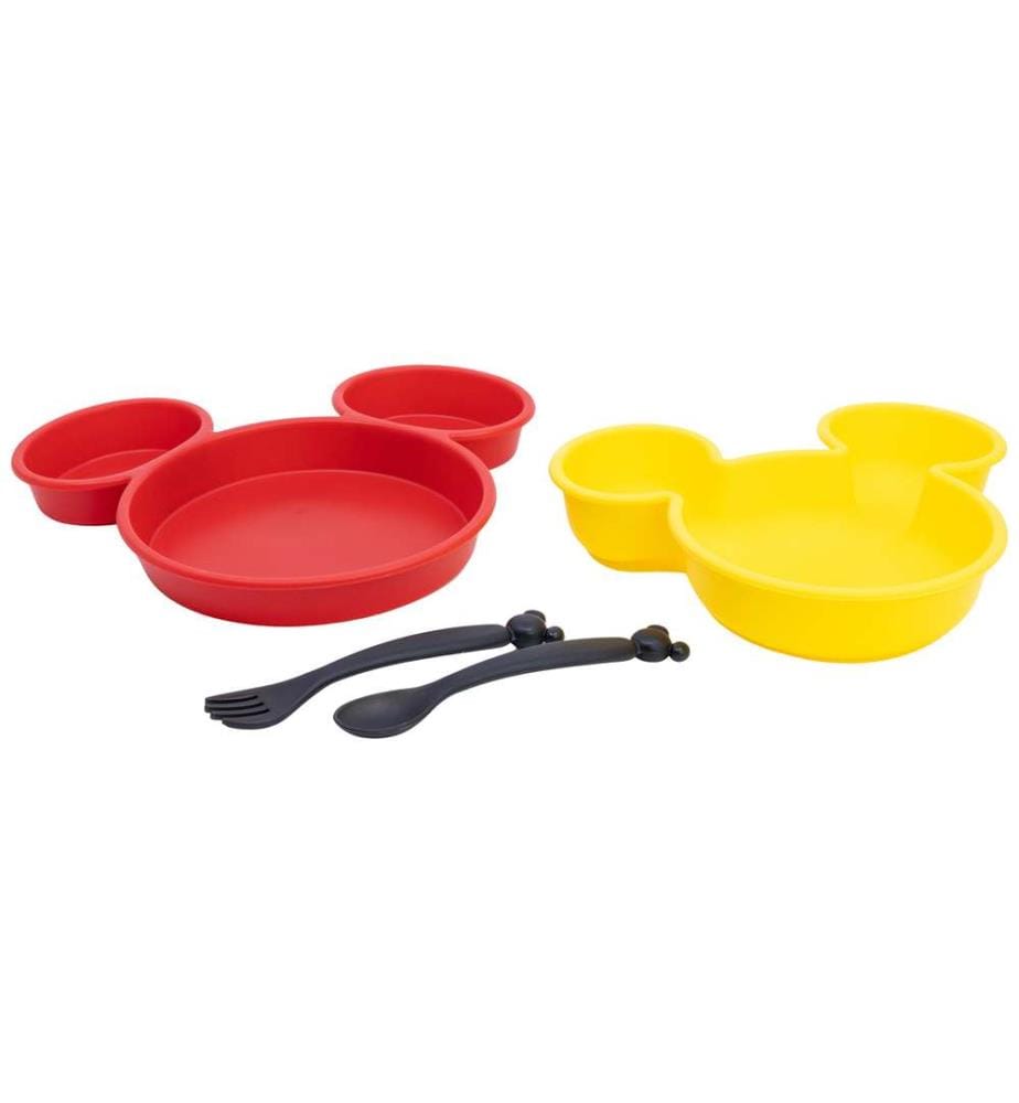 4 pièces Set en forme de personnage pour enfants dans boîte cadeau Mickey Champions Véritables