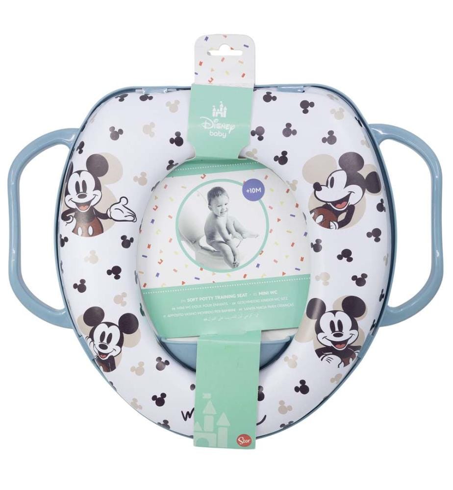 Offset Mini Wc Mit Griffen Mickey Mouse Voller Lächeln