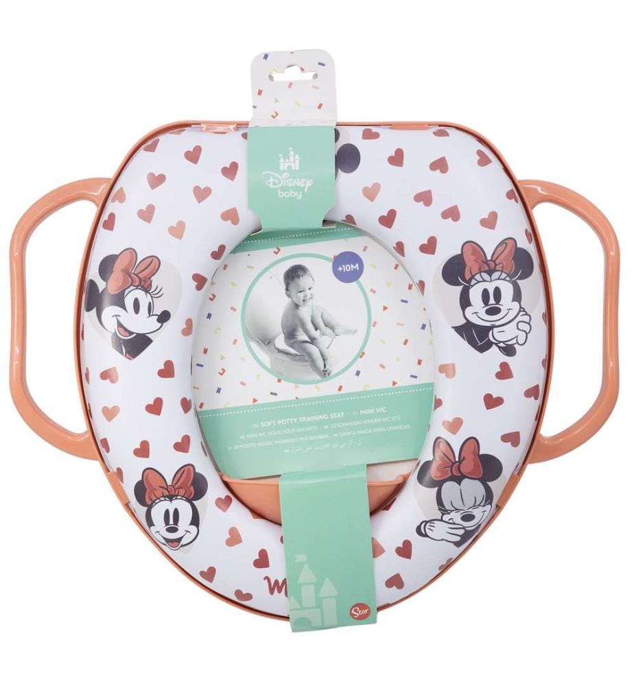 Offset Mini Wc mit Griffen Minnie Mouse Herz voll