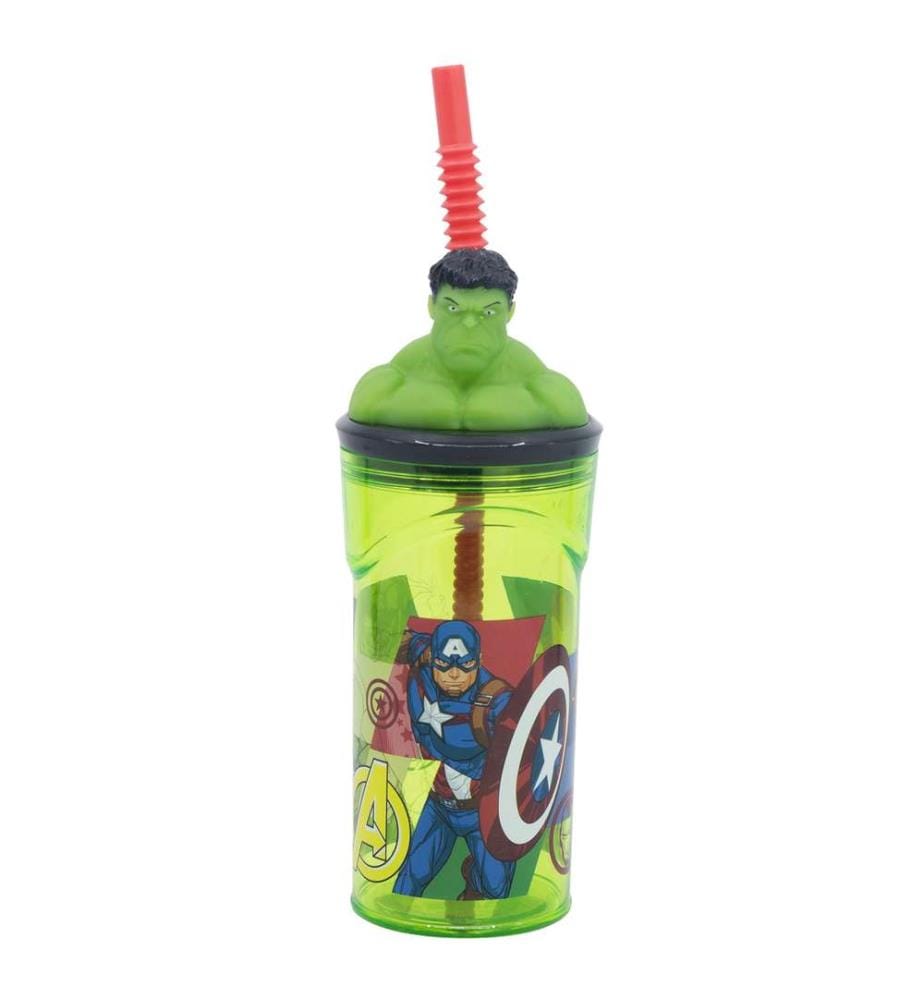 3D Figur Becher 360 ml Avengers Seven Wonders Hulk