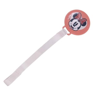 Baby Schnullerhalter Minnie Mouse Herz voll