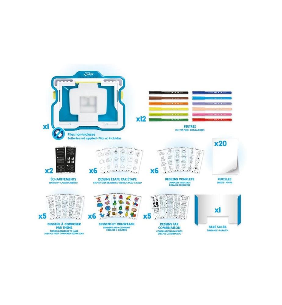 maped Maltafel Lumi Board A4
