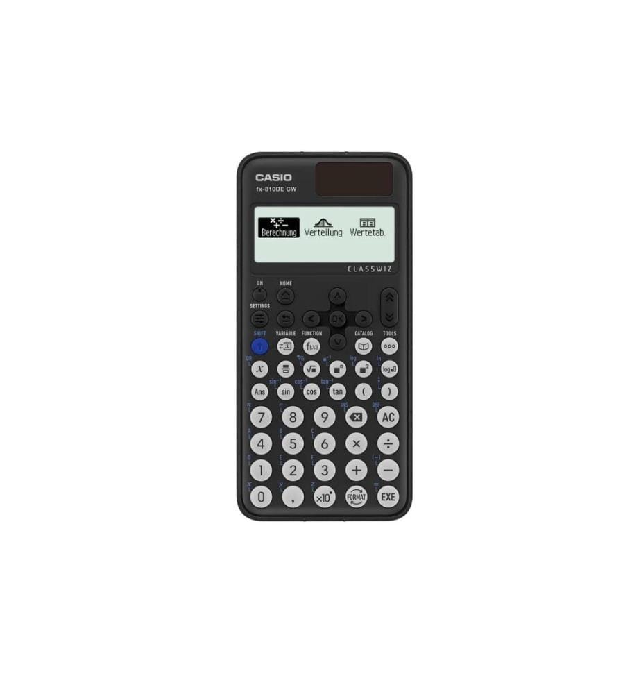 Casio Schulrechner FX-810 DE CW Solar Taschenrechner