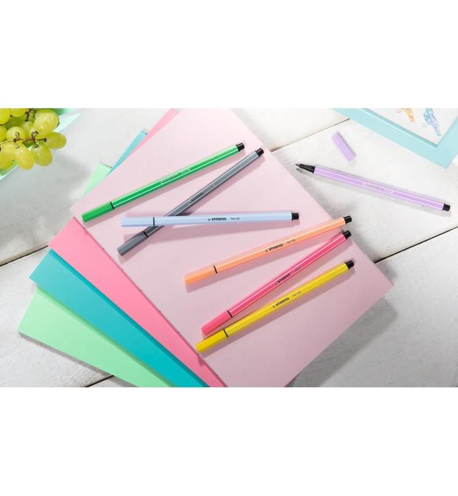 STABILO Pen 68 Fasermaler Premium-Filzstift Beige 1 mm