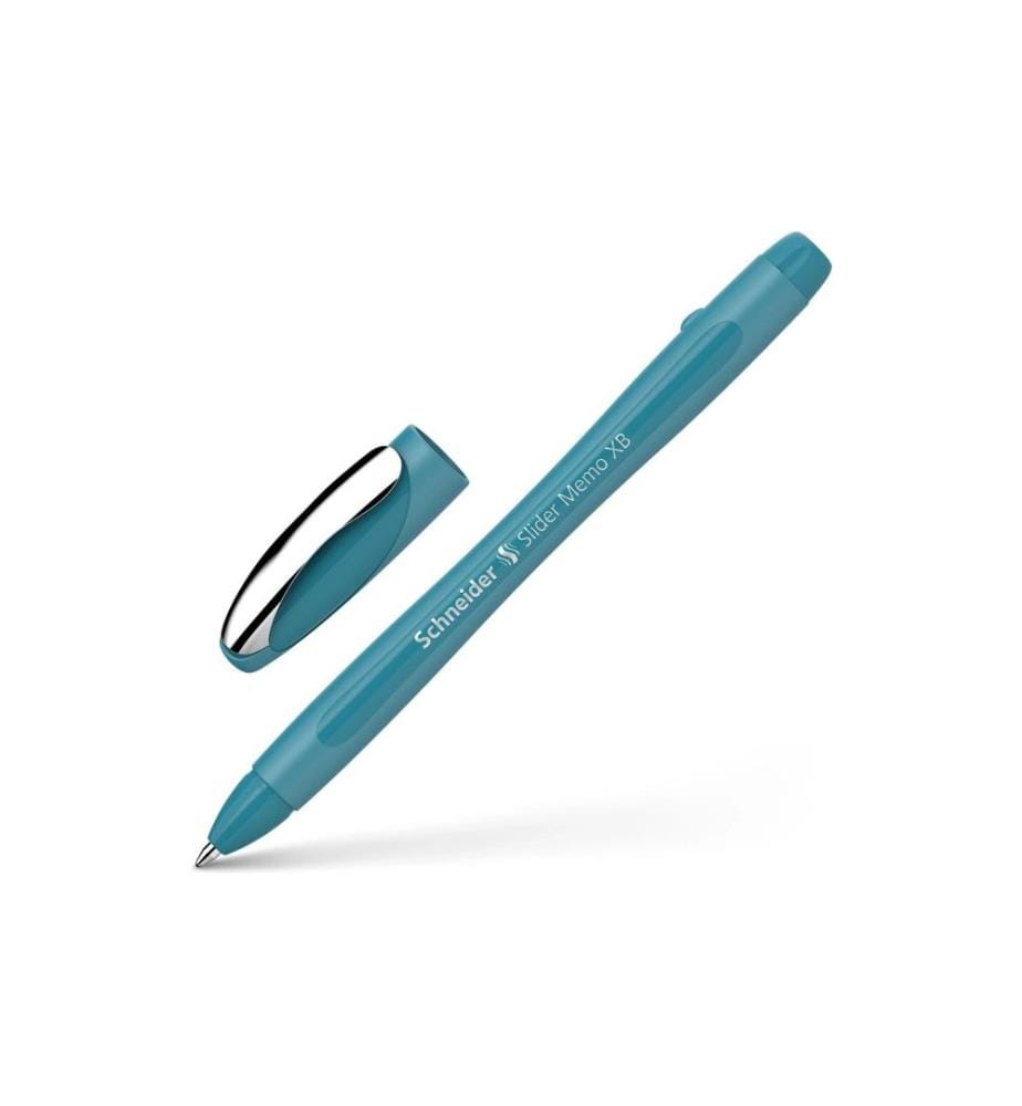 Stylo bille Schneider Stylo bille Slider Memo Teal