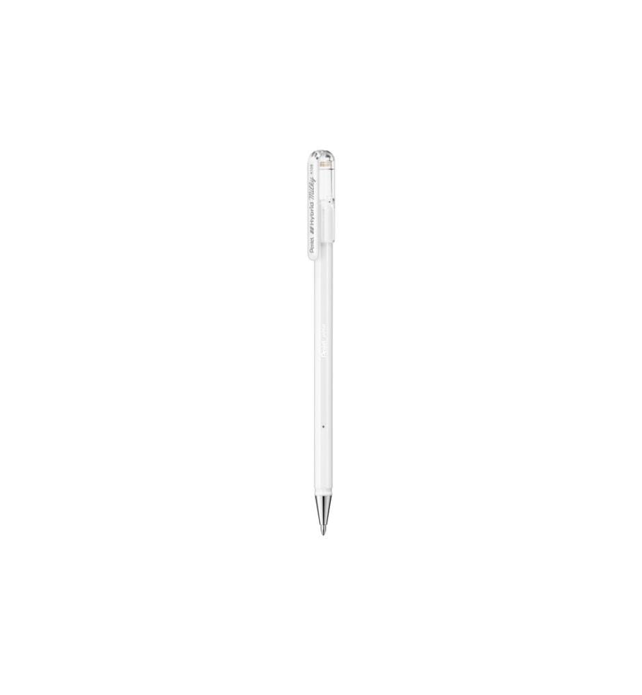 pentel Gelschreiber Hybrid Milky 0. 8 mm, Weiss