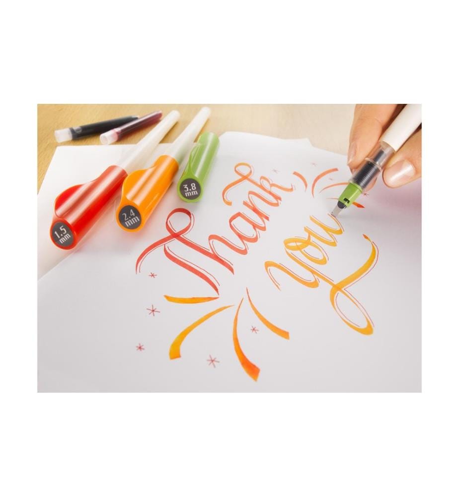 Pilot Stylo plume Parallel Pen 2.4 mm, Orange